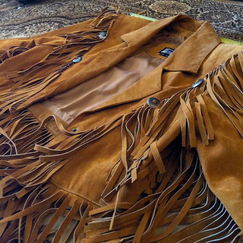 Western tassel jacket